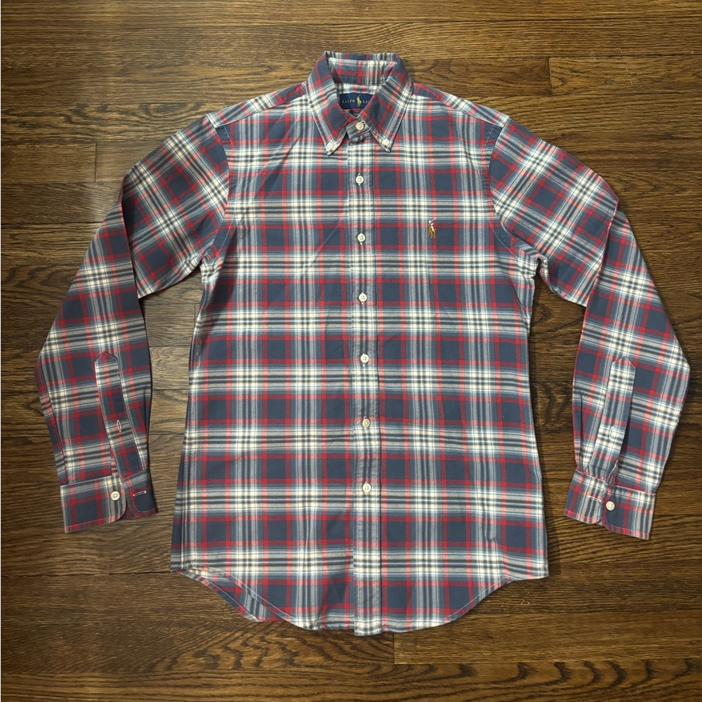 Polo Ralph Lauren Long Sleeve Button Down Plaid Size XS